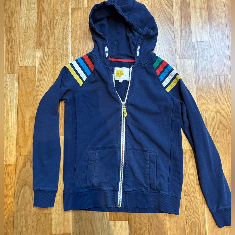 Boden Youth 11-12yrs Zip up Hoodie EUC